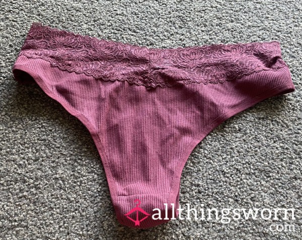 Red Cheeky Panties