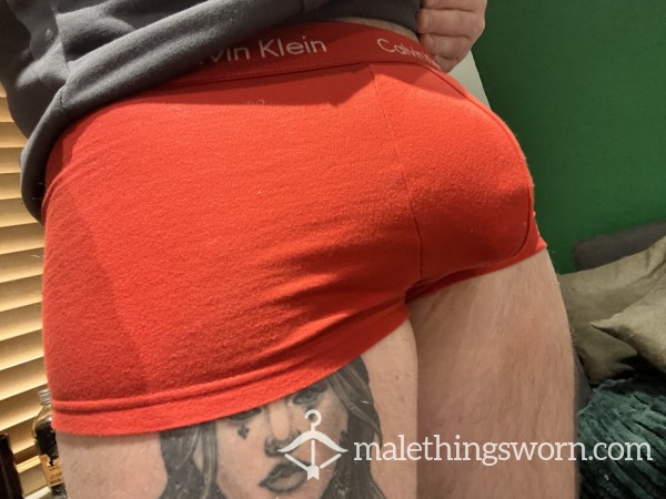 Red CK Boxers ⭕️
