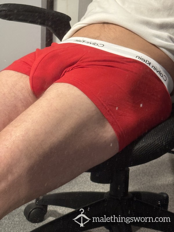 Red CK Boxers