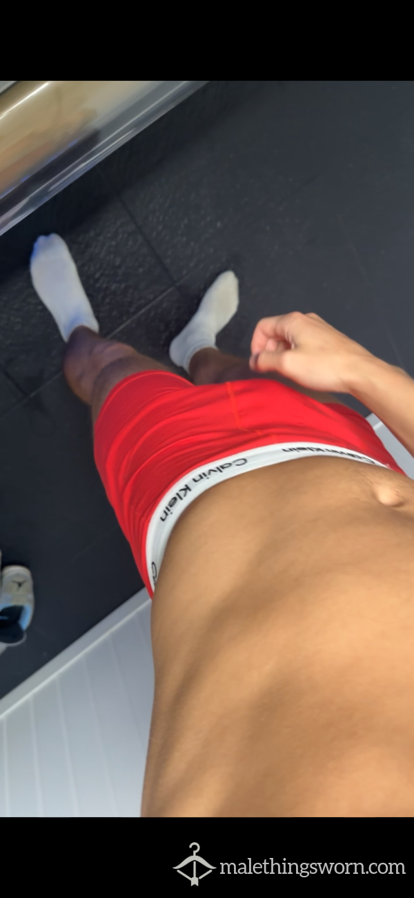 Red CK Boxers