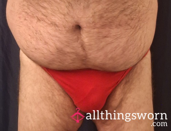 Red Cotton Briefs