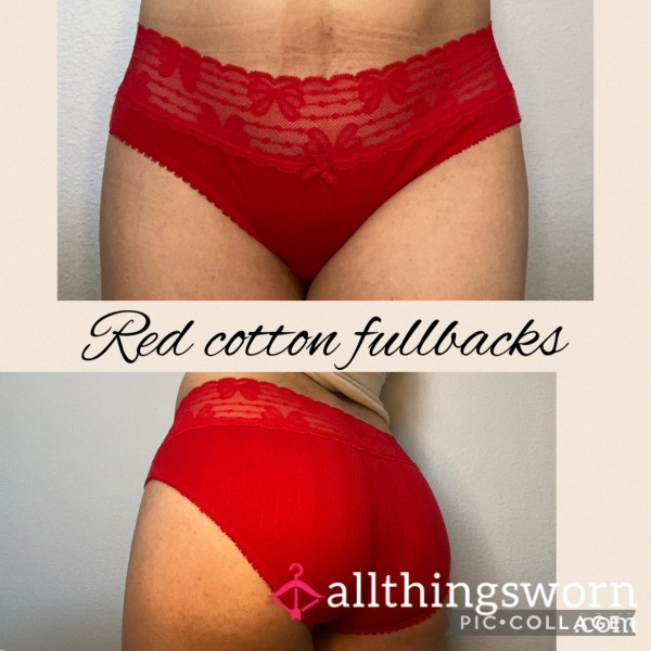 Red Cotton Fullbacks