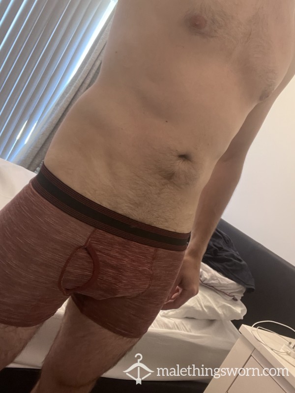 Red  Cotton Men’s Boxer Short