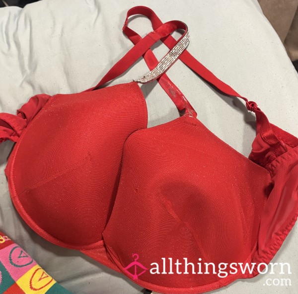 Red Dimonte Bra