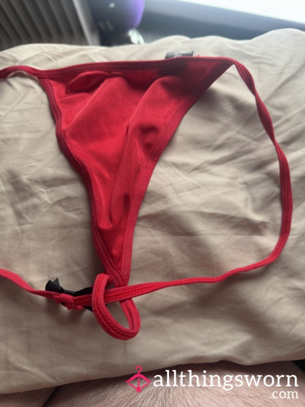 Red Dirty G String