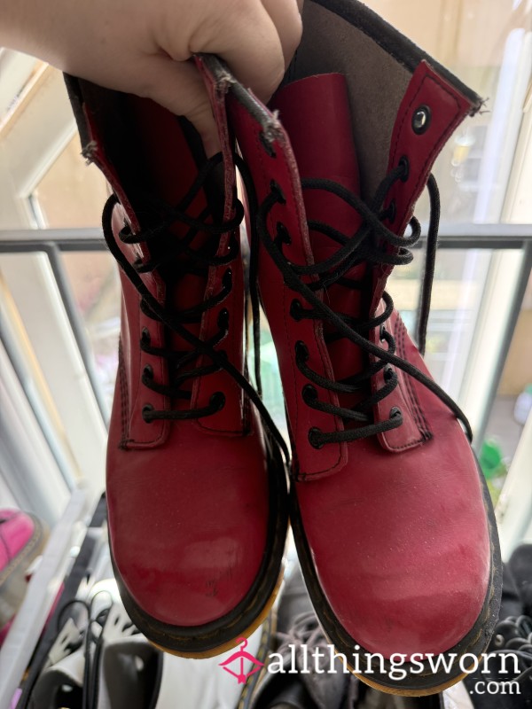 Red Doc Martens