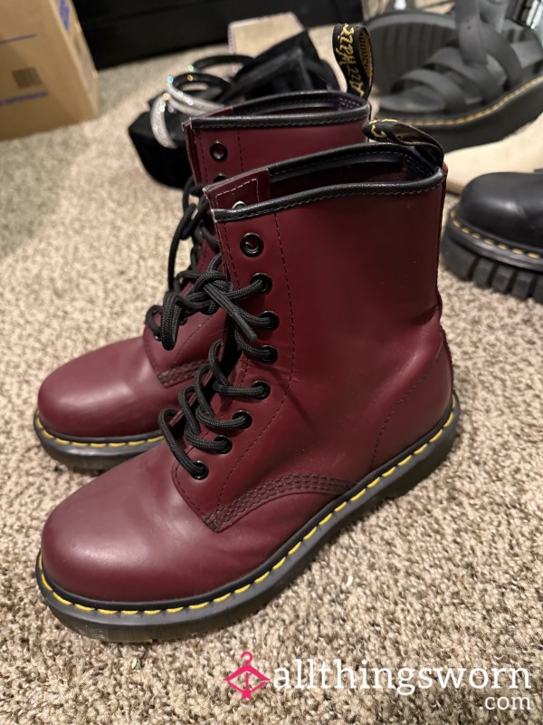 Red Dr Martens