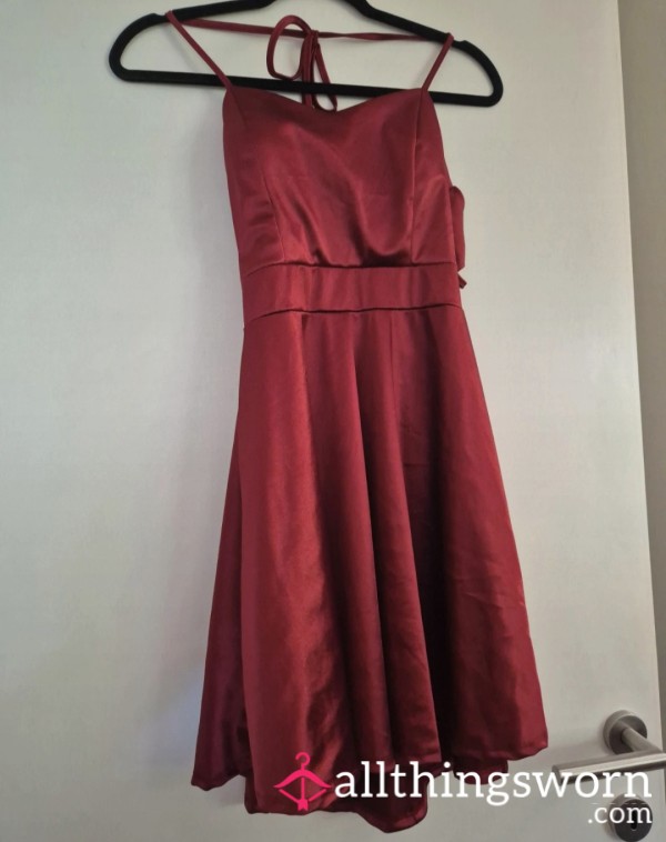 Red Evening Dress - Worn On A Night To Remember