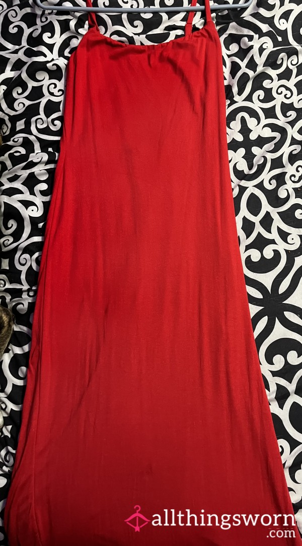 Red Fashion Nova Dress