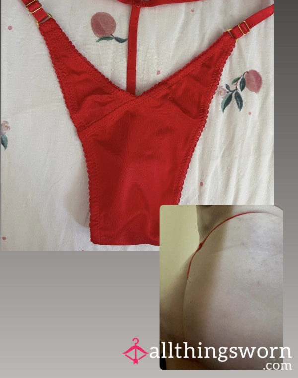 Red G-String Thong
