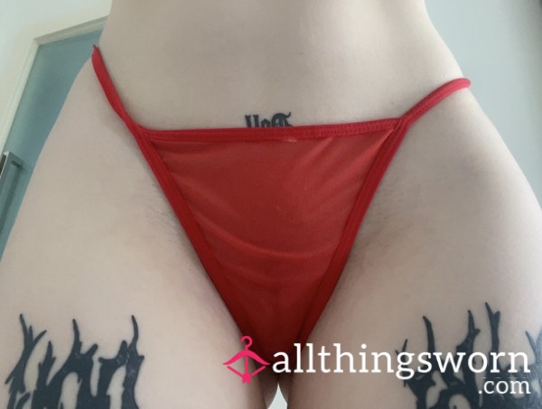 Red Gstring Thong🌶️