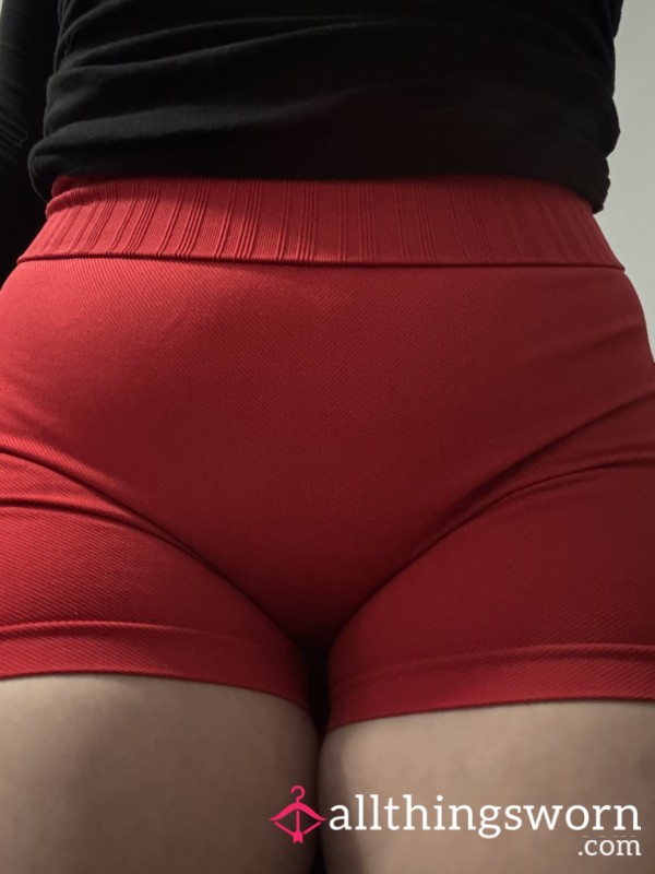 Red Gym Shorts