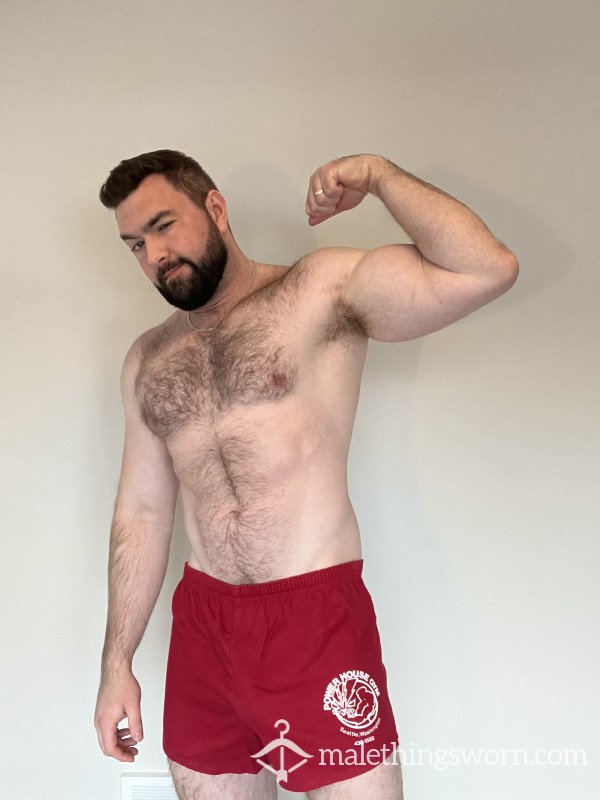 Red Gym Shorts
