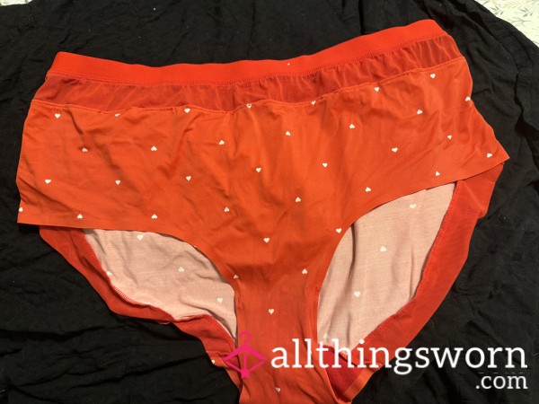 Red Heart ❤️ Love Panties