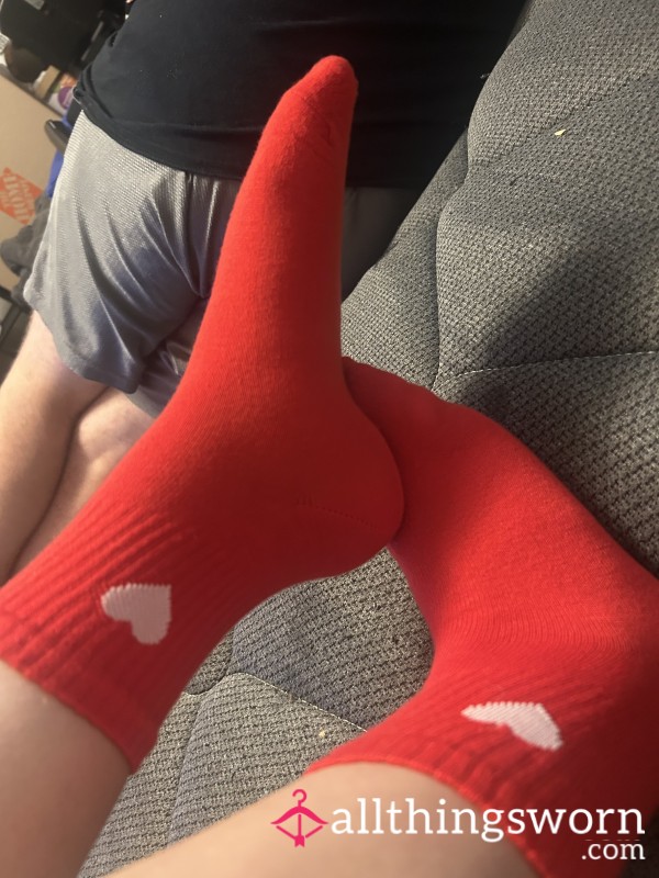 Red Heart Socks 🧦
