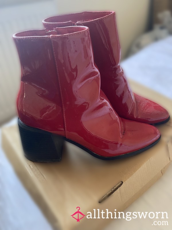 Red Heel Boots