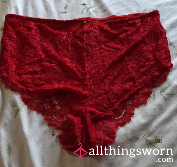 Red Highwaist Knickers