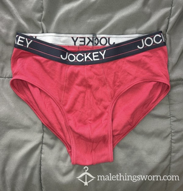 Red Jockey Briefs Size M
