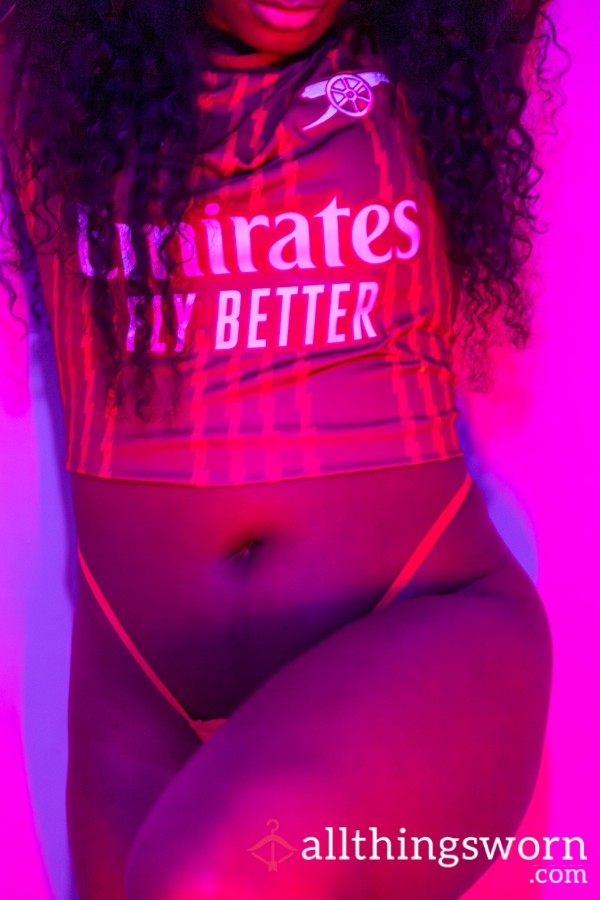Red Kit Fantasy Set. Top And Knickers. Claimed Only By The Worthy