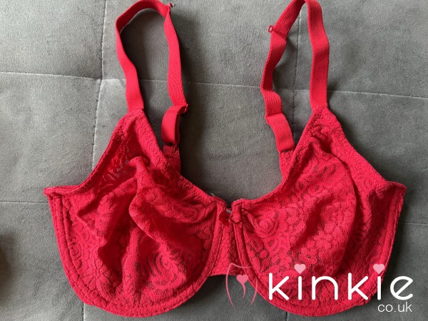 Red Lace Bra