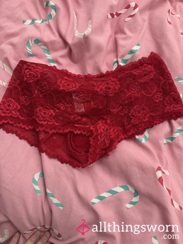 Red Lace Brazilian