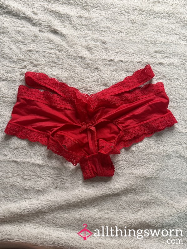 Red Lace Cheeky