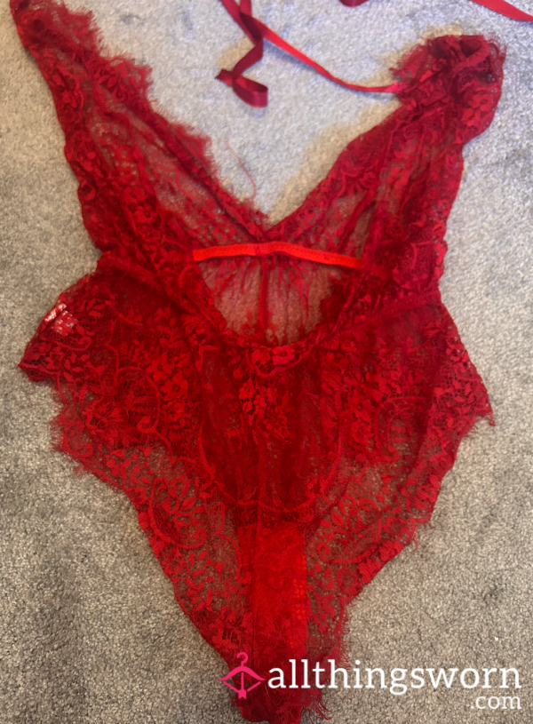 Red Lace Lingerie