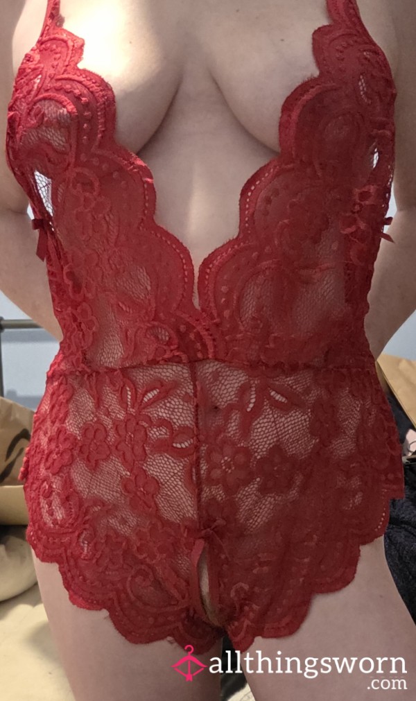 Red Lace Lingerie