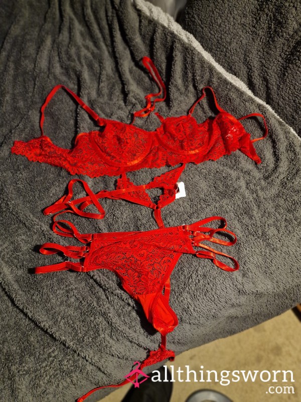 Red Lace Lingerie