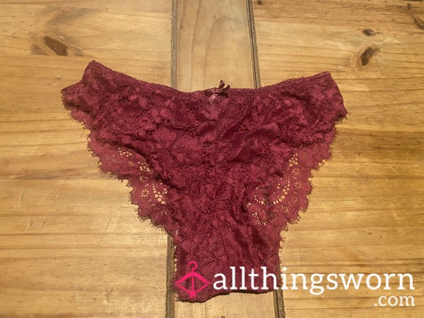 Red Lace Panties