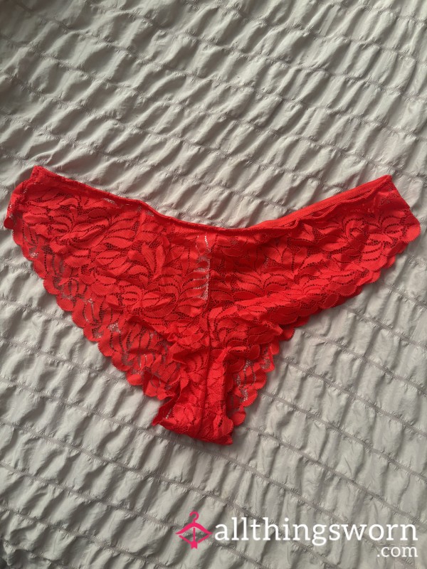 Red Lace Panties