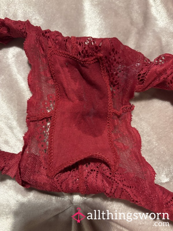 Red Lace Panties