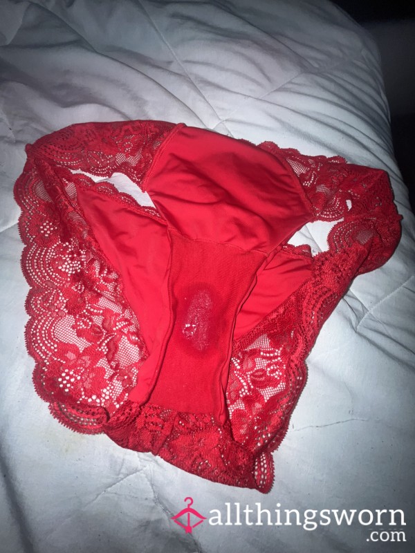 Red Lace Panties