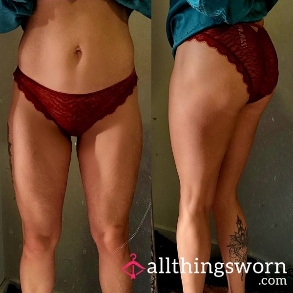 Red Lace Panties