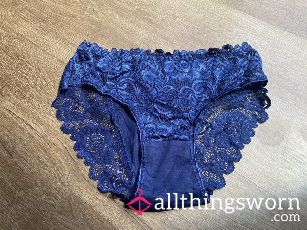 Blue Lace Panties