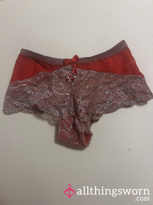 Red Laced Panties💋