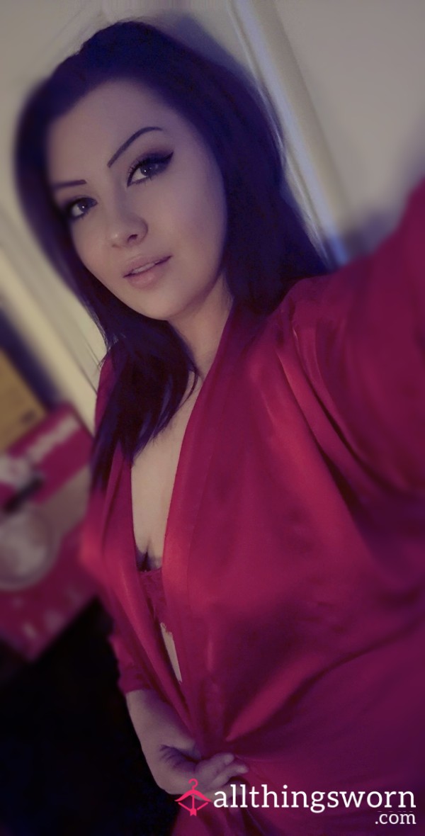 Red Lacey Lingerie Set