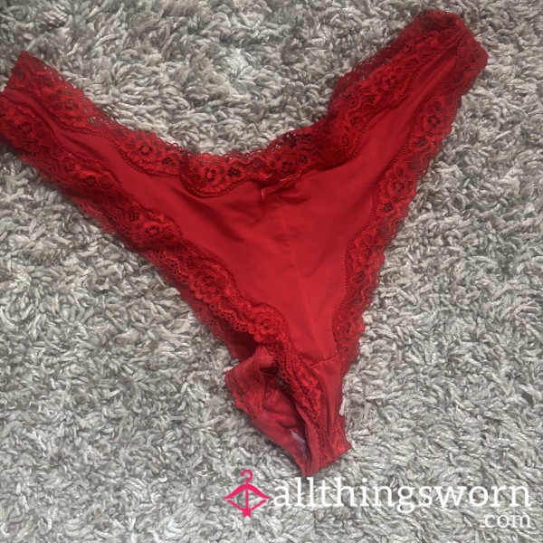 Red Lacy Mess