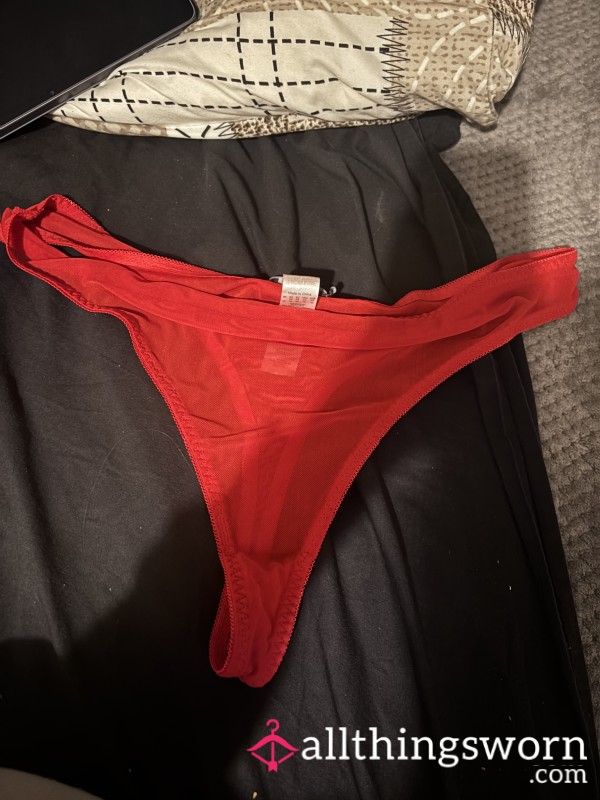 Red Large Thong