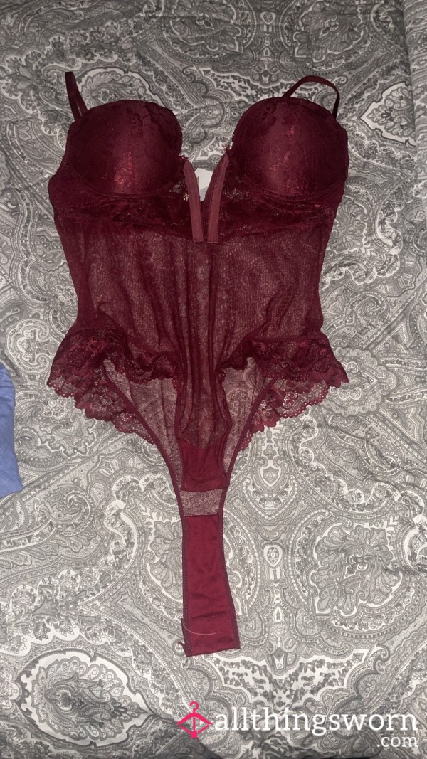 (SOLD)🥵Red Lingerie One Piece🥵