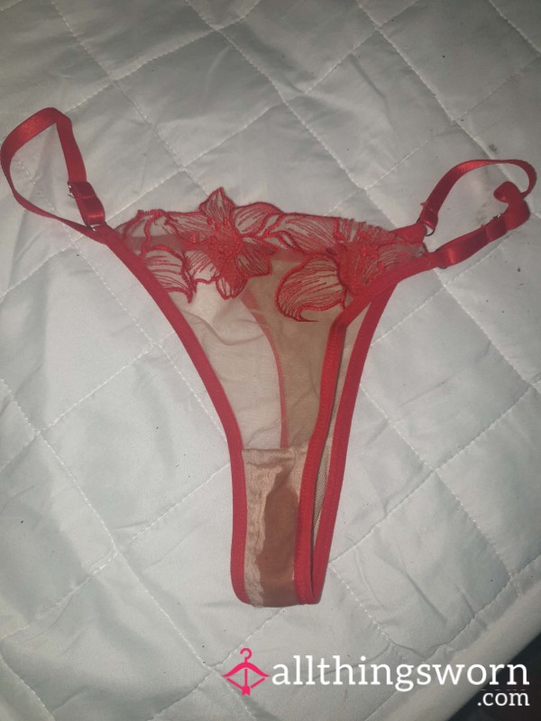 Red Lingerie Thong With Surprise Inside❤️😉