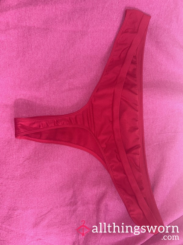 Red Little Dirty Thong🥰