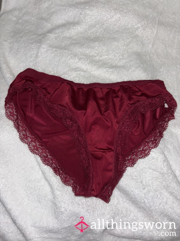 Red Little Panties Size S