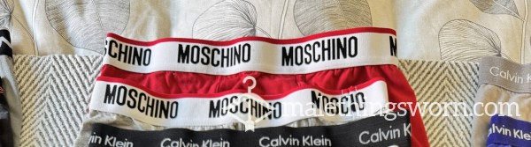 Red Moschino Boxers