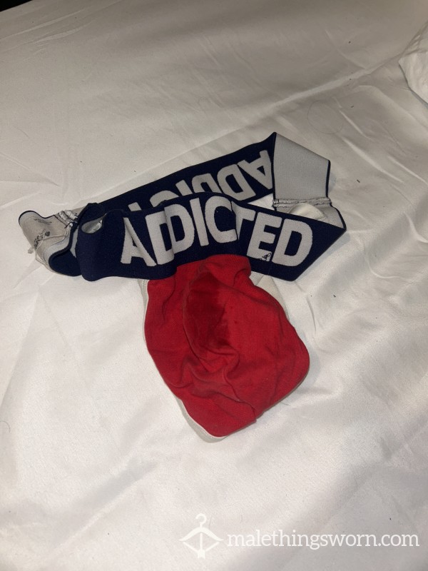 ADDICTED C*m RAG OLD JOCK