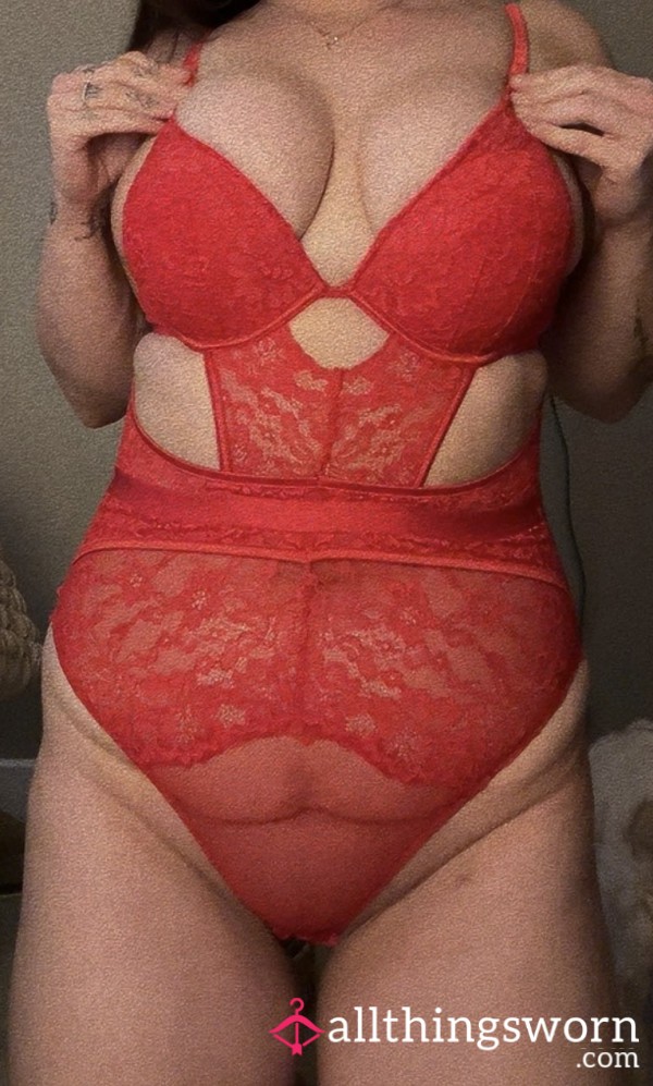 Red Open Peice