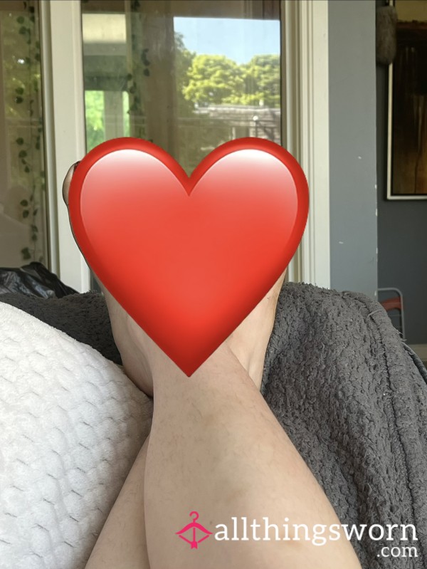 Red Painted Toes