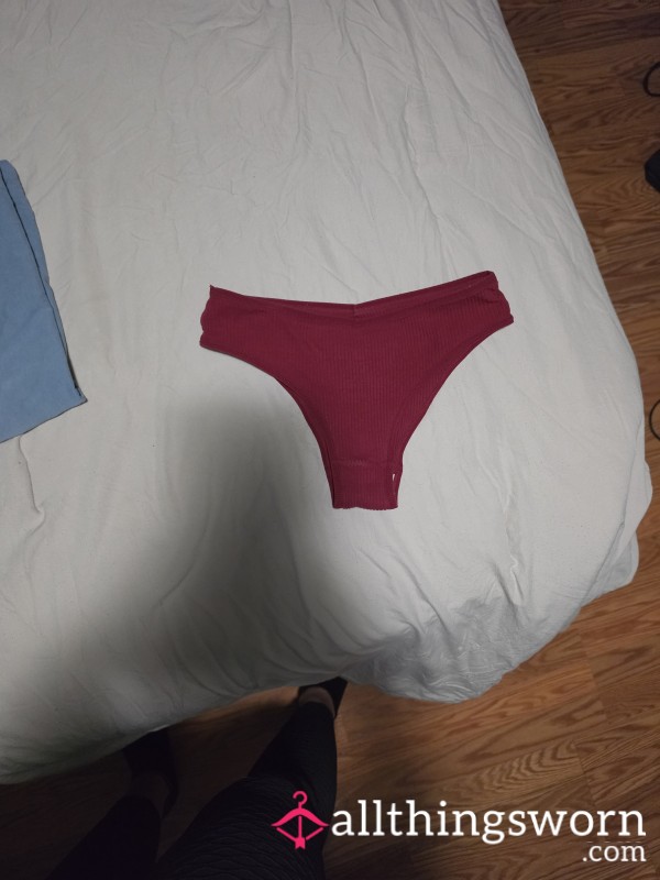 Red Panties 2 Day Wear