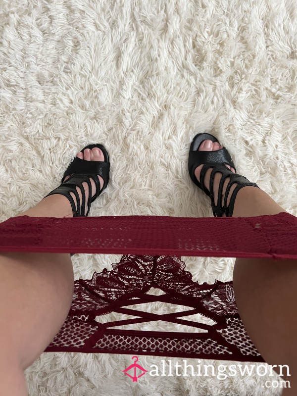 Red Panties Cut Out