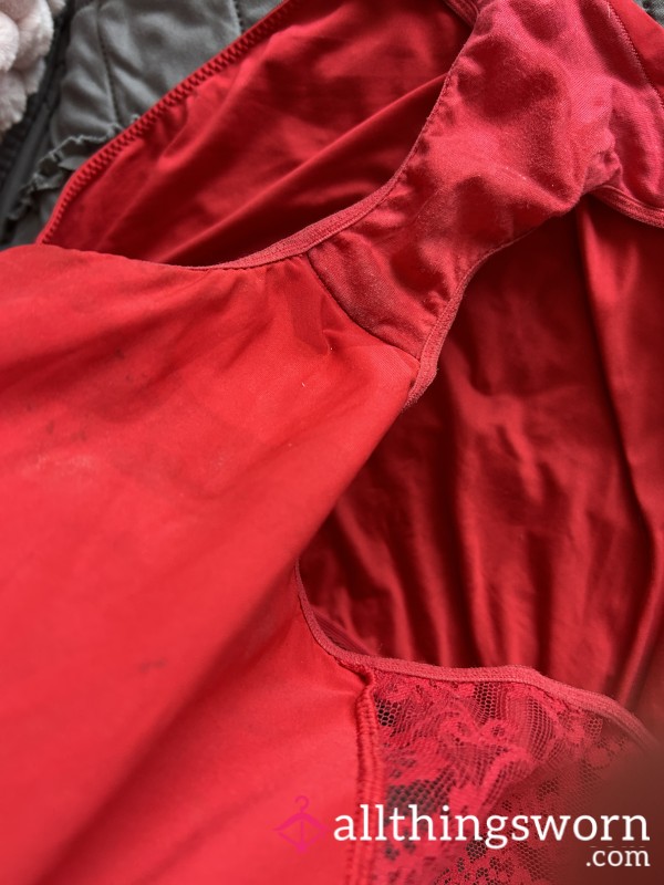 Red Panties Over Just Had An Accident In
